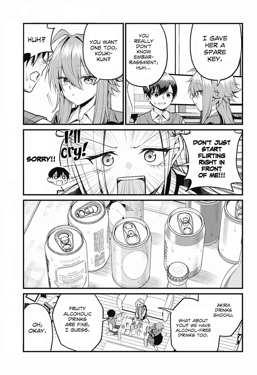 Page 3 Chapter 17 Akanabe-sensei wa Tereshirazu