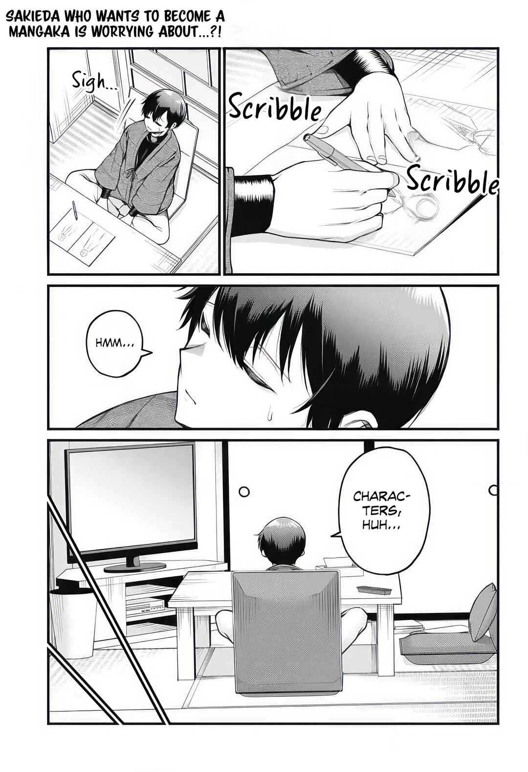 Page 1 Chapter 10 Akanabe-sensei wa Tereshirazu