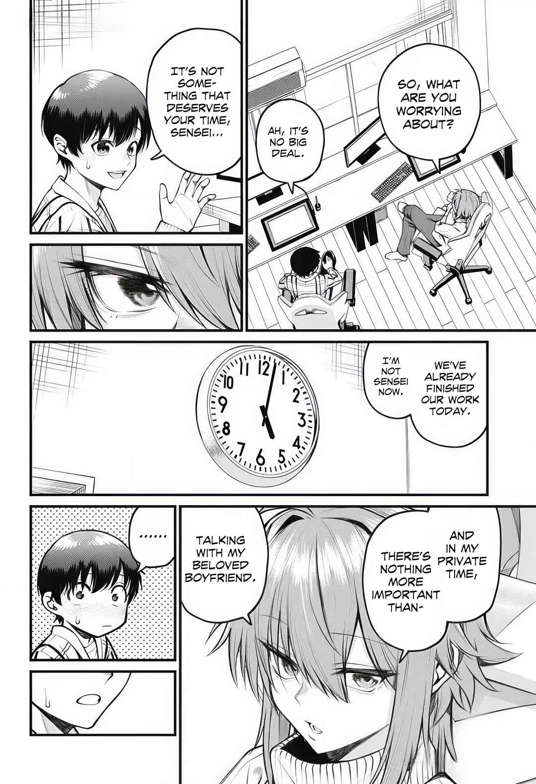 Page 4 Chapter 10 Akanabe-sensei wa Tereshirazu