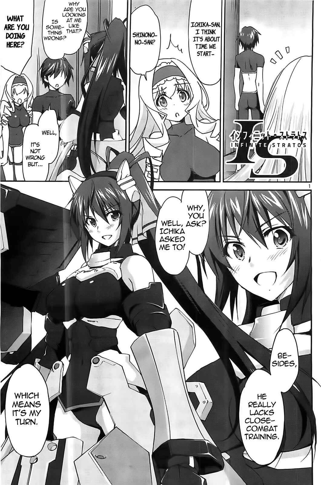 Page 1 Chapter 6.5 Infinite Stratos