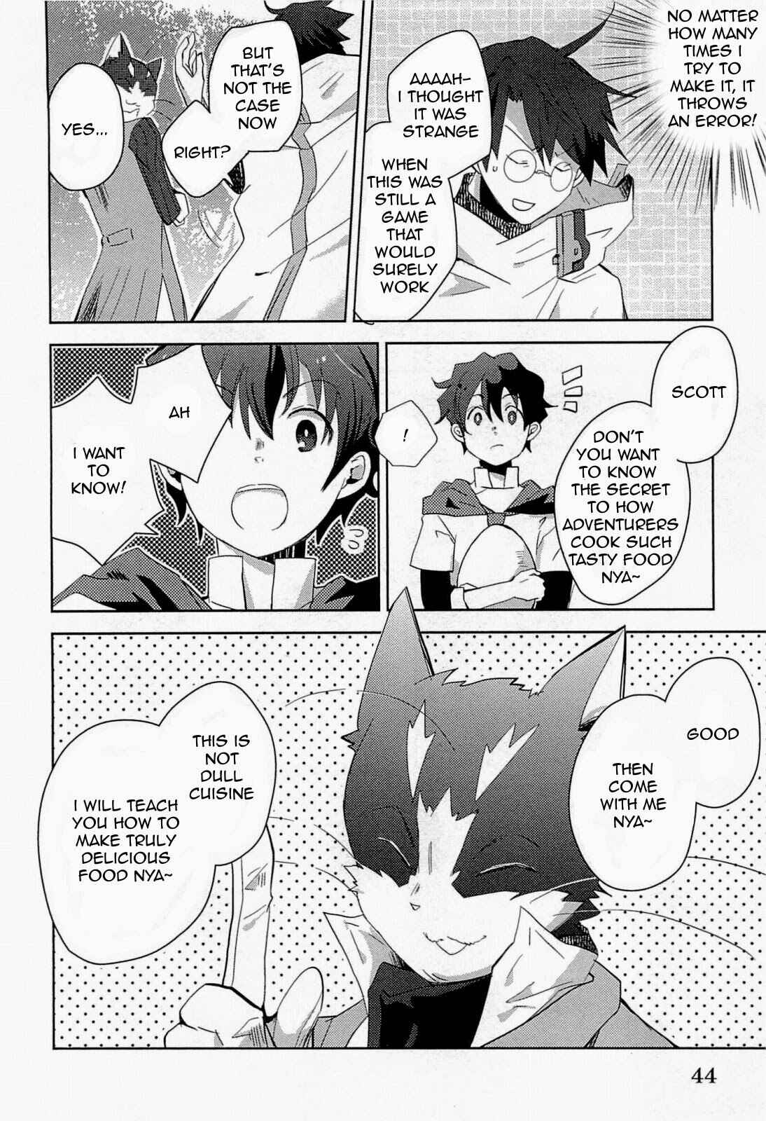 Page 20 Chapter 2 Log Horizon - Nyanta Hanchou Shiawase no Recipe