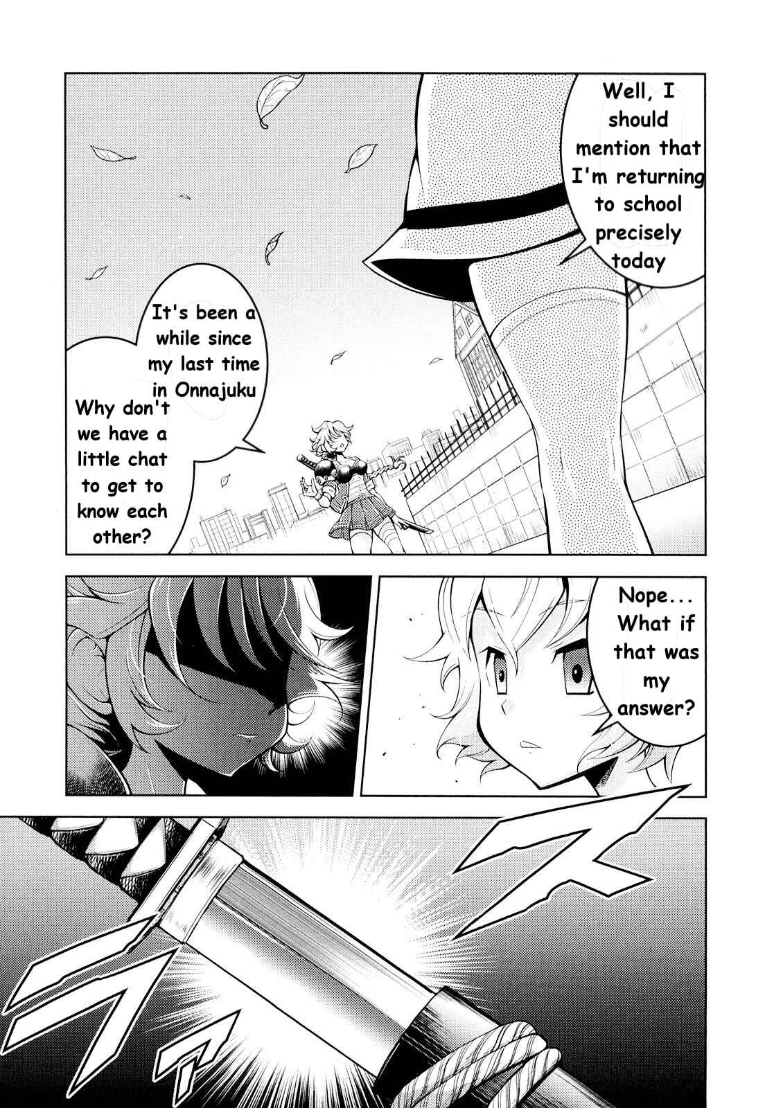 Page 10 Chapter 6 Otokujuku Gaiden: Kurenai!! Onnajuku
