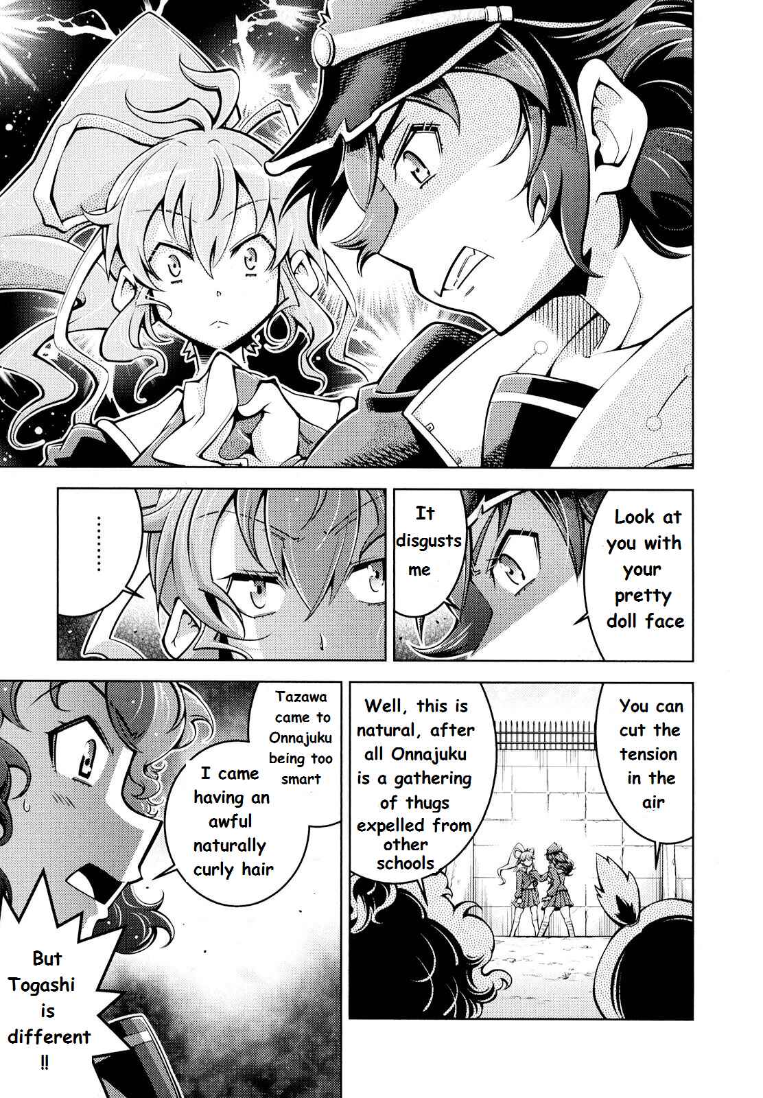Page 9 Chapter 2 Otokujuku Gaiden: Kurenai!! Onnajuku
