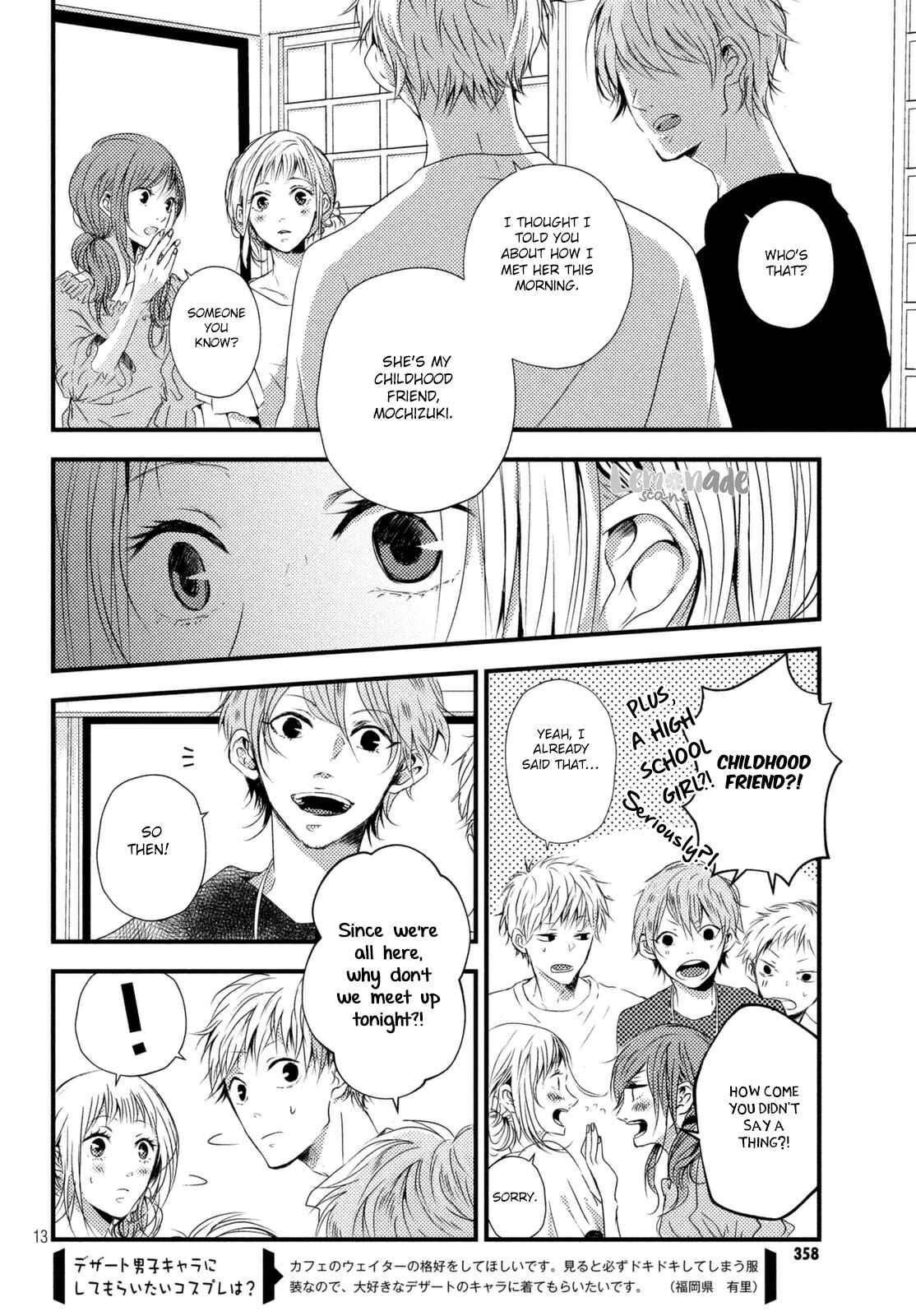 Page 14 Chapter 2 Datte Kimi Wa, Osananajimi