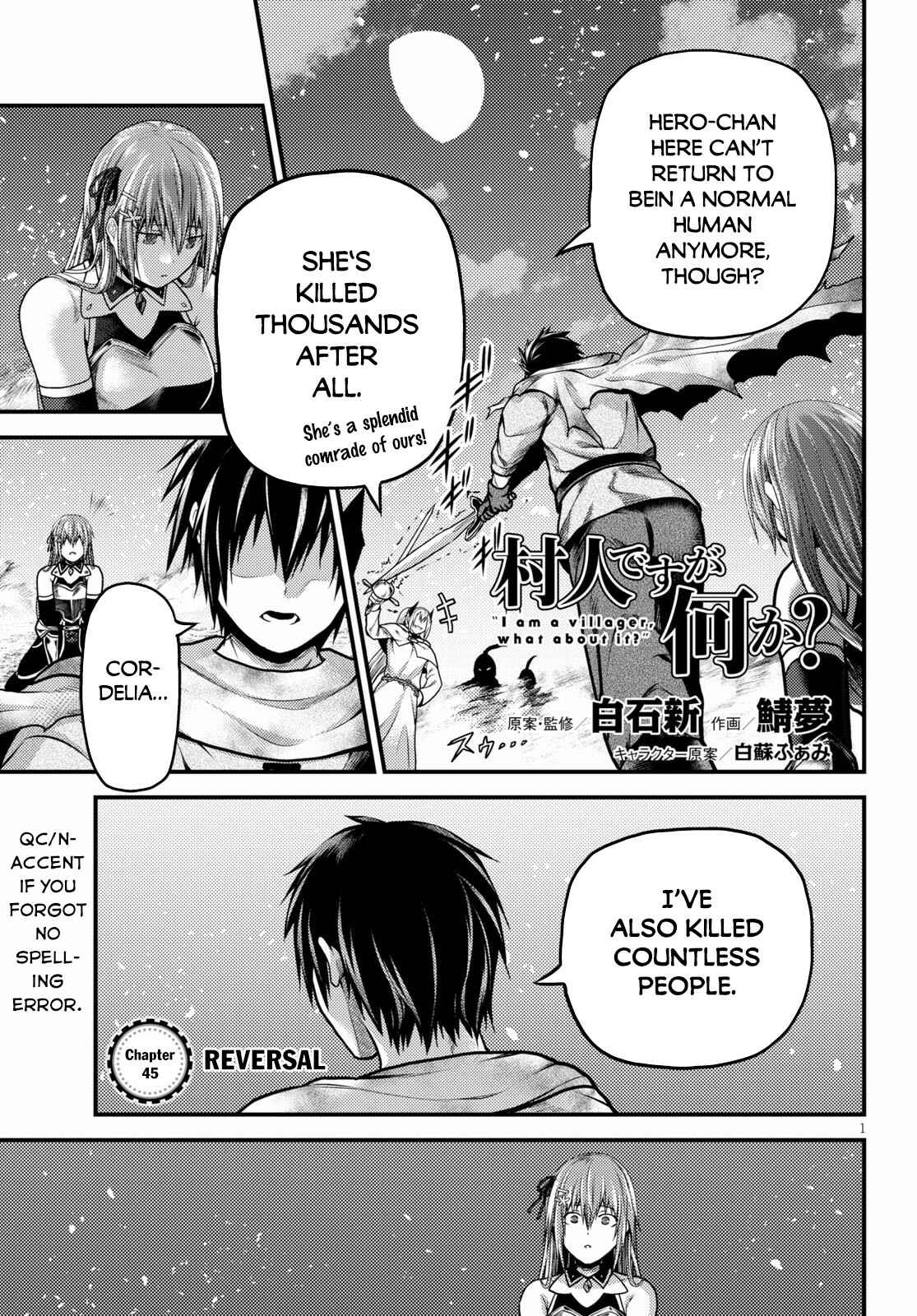 Page 2 Chapter 45 Murabito desu ga Nani ka?