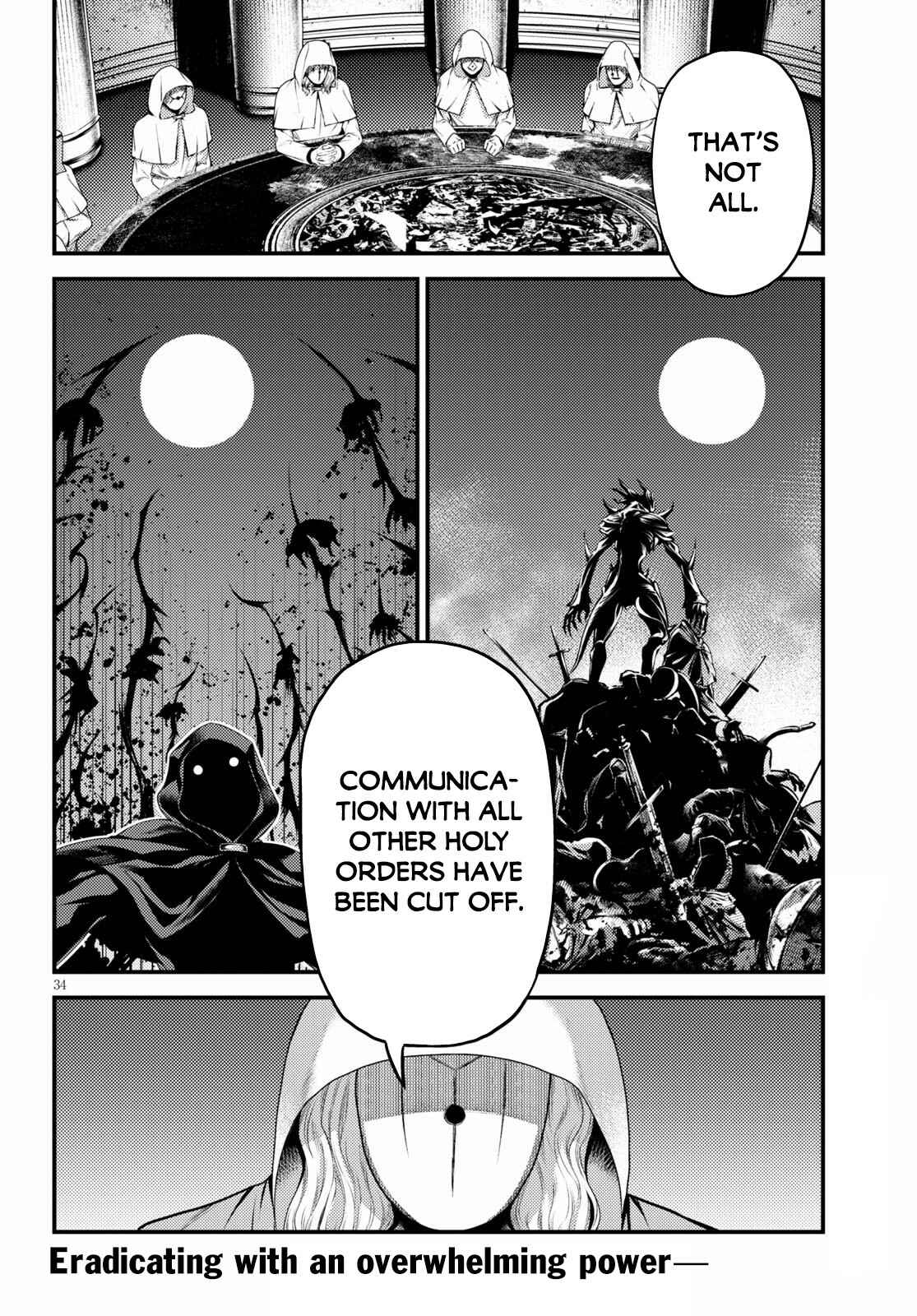 Page 34 Chapter 45 Murabito desu ga Nani ka?