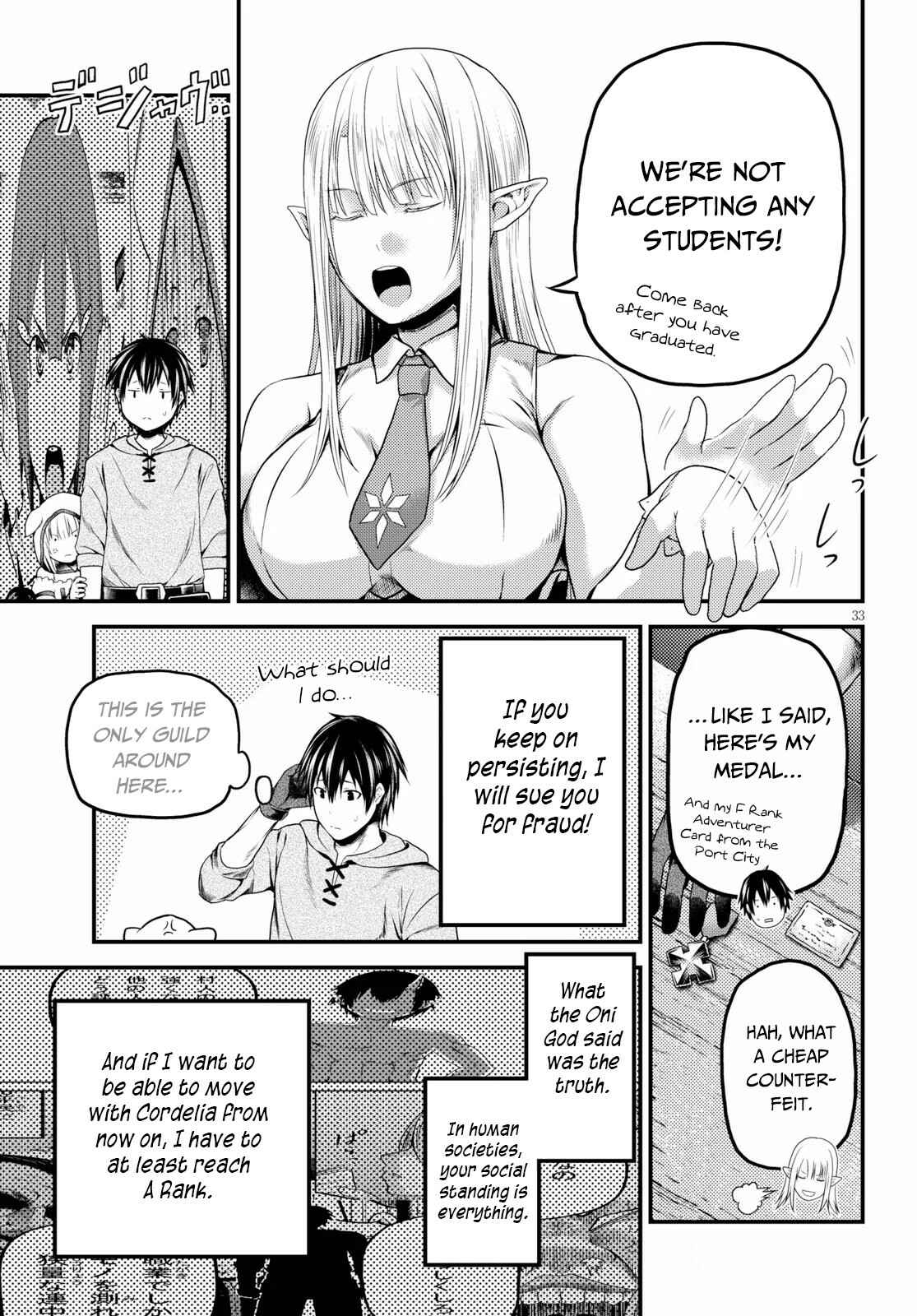 Page 34 Chapter 33 Murabito desu ga Nani ka?