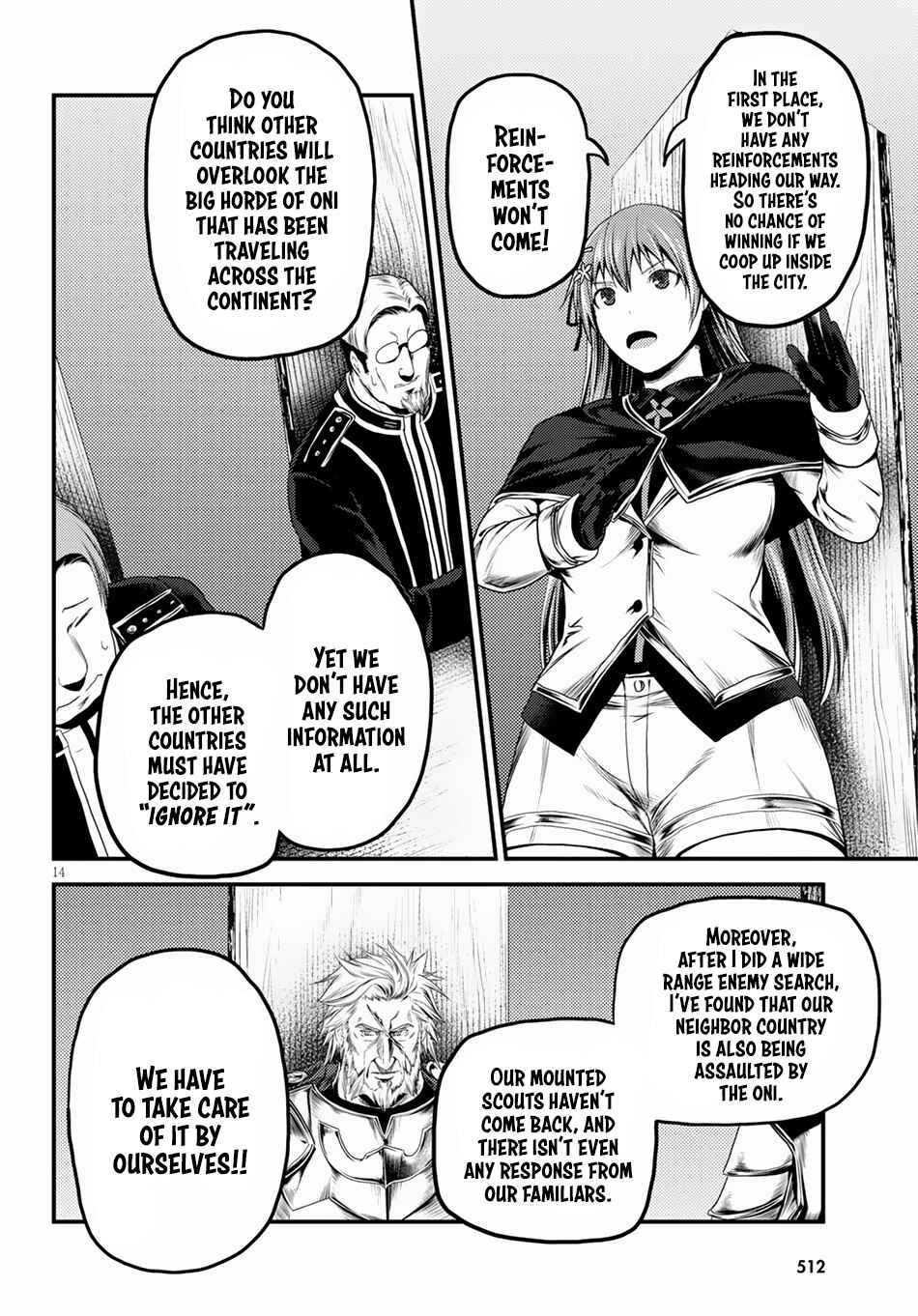 Page 14 Chapter 27 Murabito desu ga Nani ka?