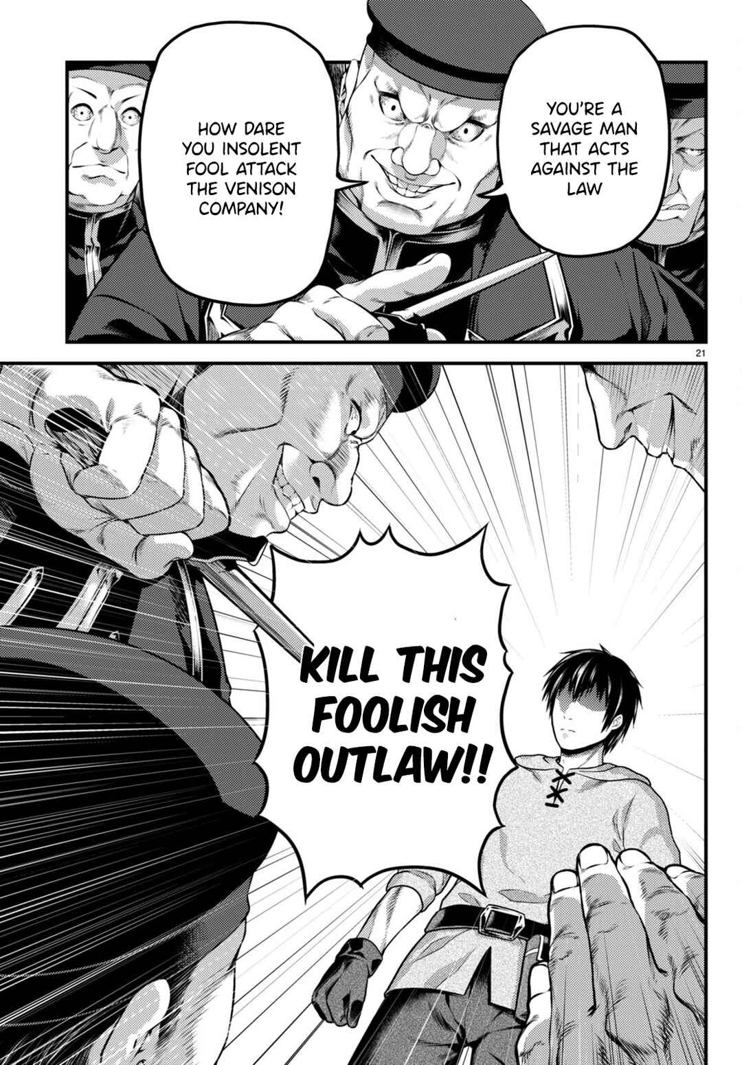 Page 21 Chapter 57 Murabito desu ga Nani ka?