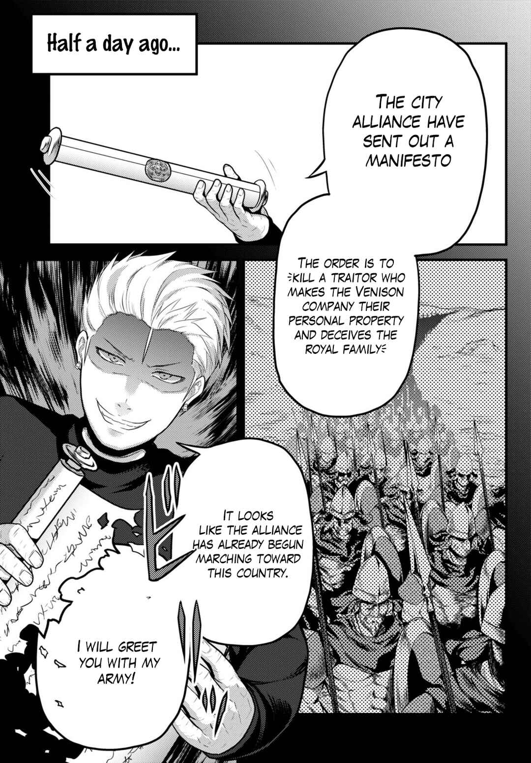 Page 12 Chapter 61 Murabito desu ga Nani ka?