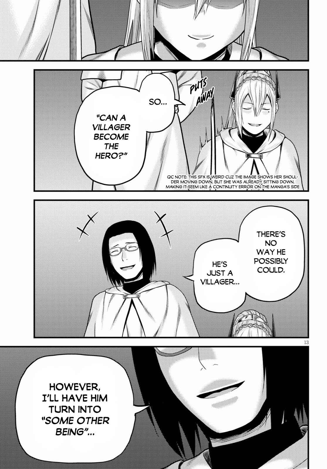 Page 14 Chapter 43 Murabito desu ga Nani ka?