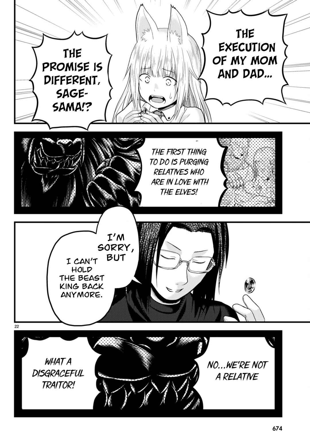 Page 22 Chapter 66 Murabito desu ga Nani ka?