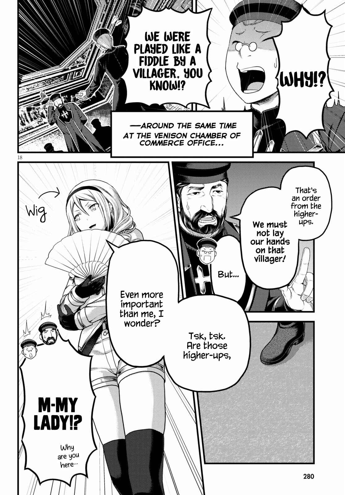 Page 18 Chapter 52 Murabito desu ga Nani ka?