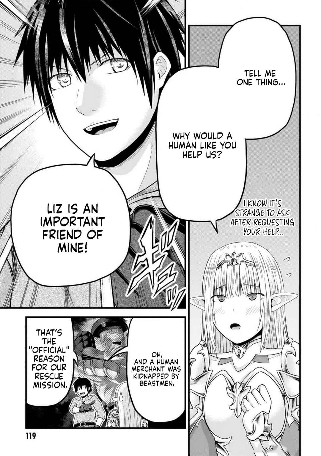 Page 15 Chapter 72 Murabito desu ga Nani ka?