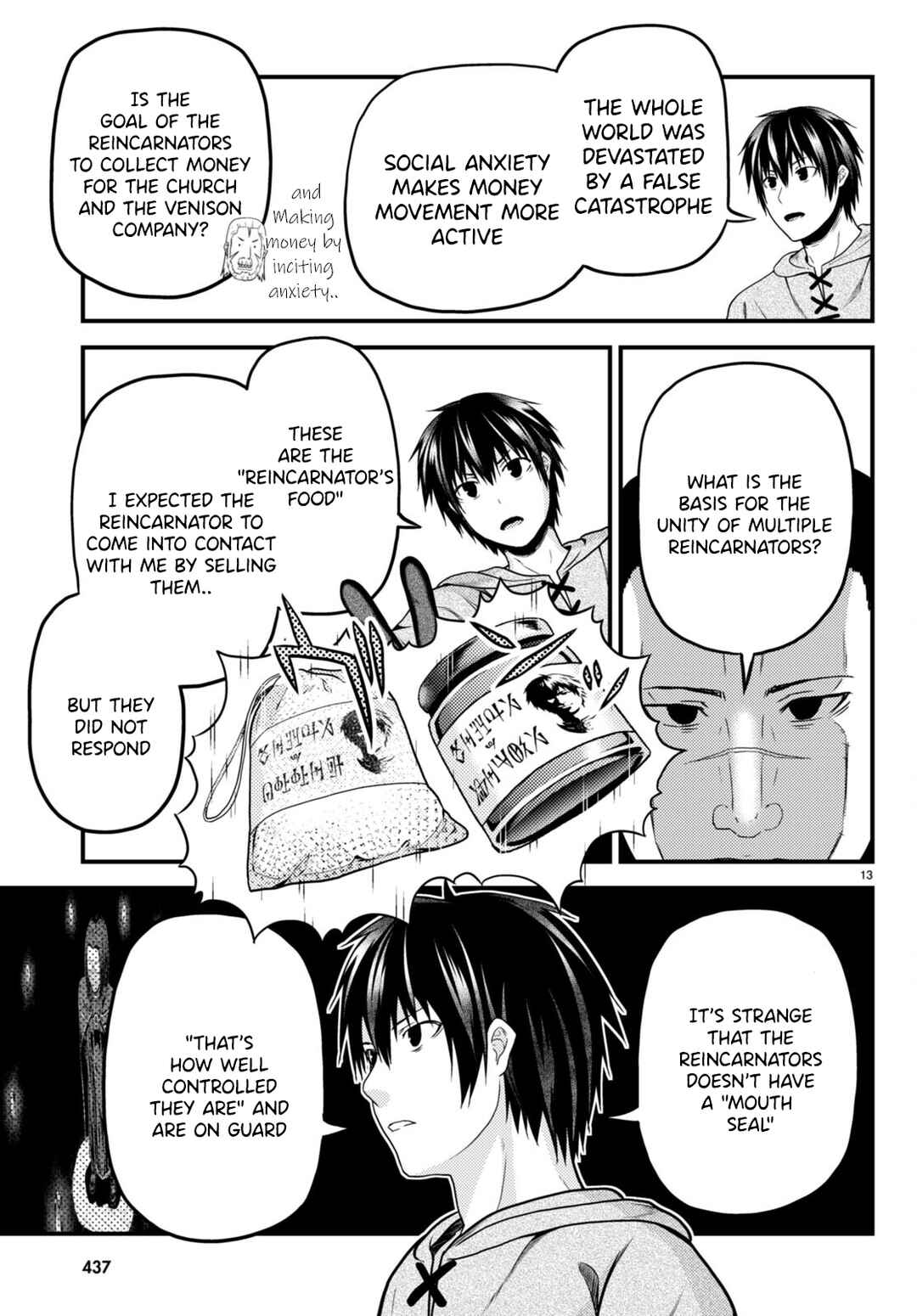 Page 13 Chapter 56 Murabito desu ga Nani ka?