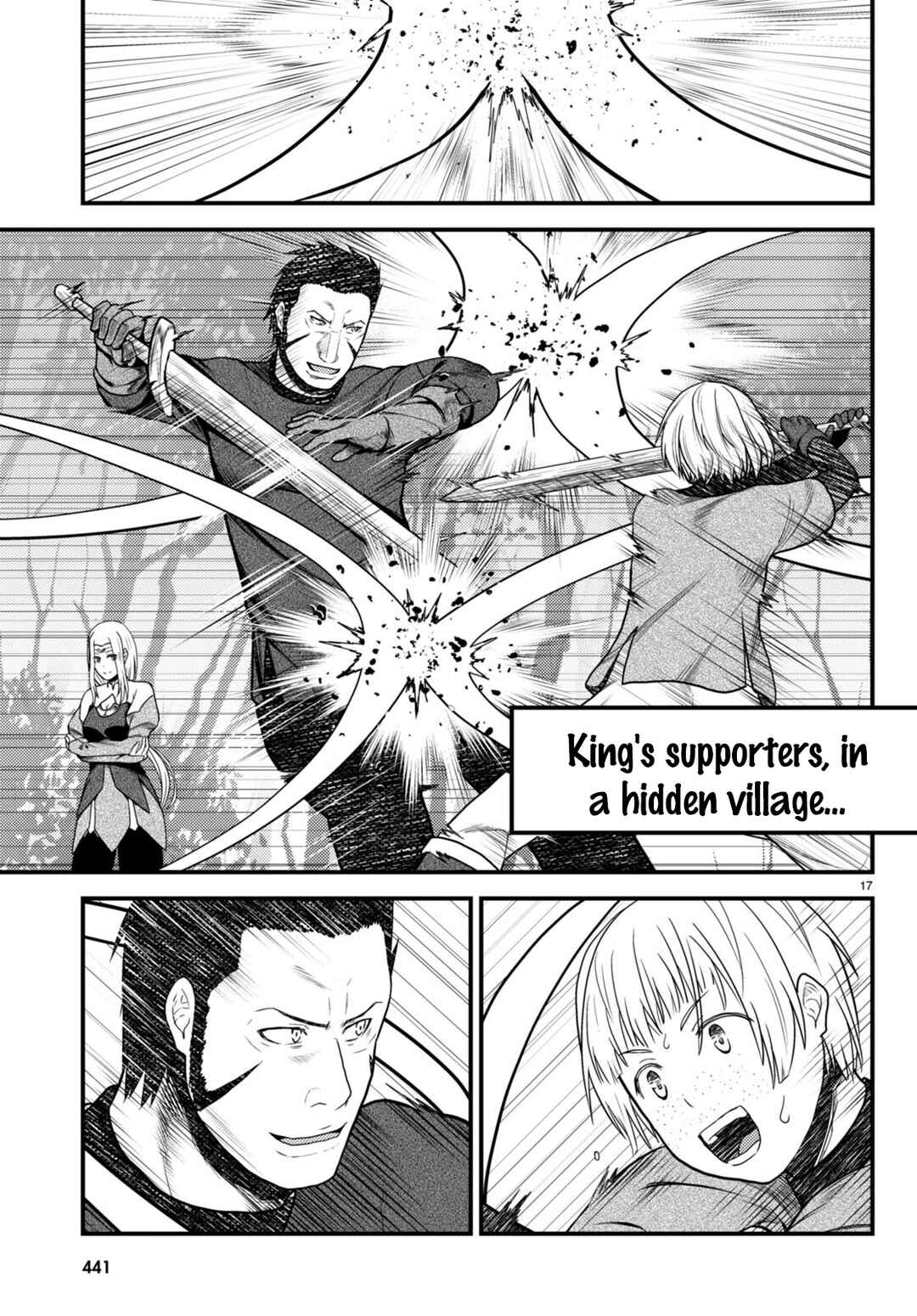 Page 17 Chapter 56 Murabito desu ga Nani ka?