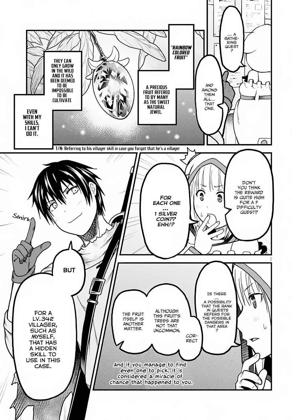 Page 8 Chapter 14 Murabito desu ga Nani ka?