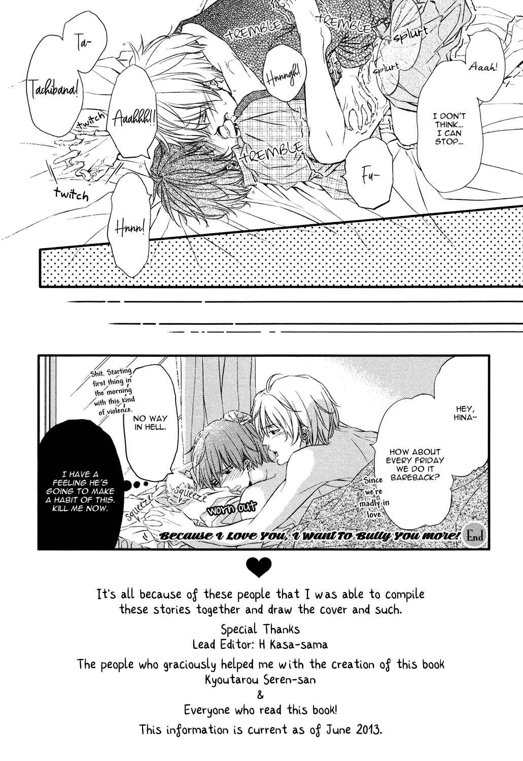 Page 15 Chapter 5.5 Daisuki Dakara Ijimetai!