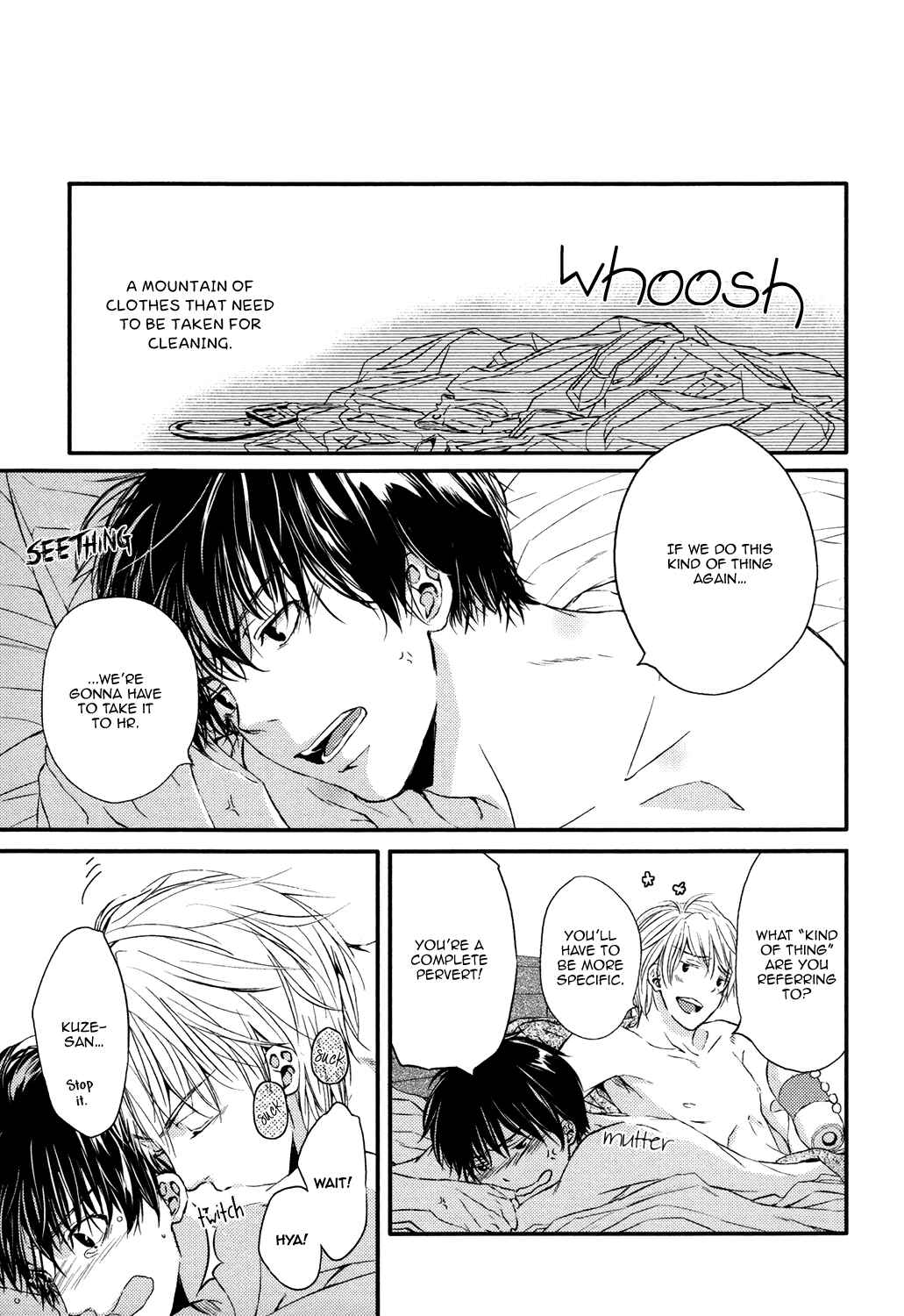 Page 33 Chapter 4 Daisuki Dakara Ijimetai!