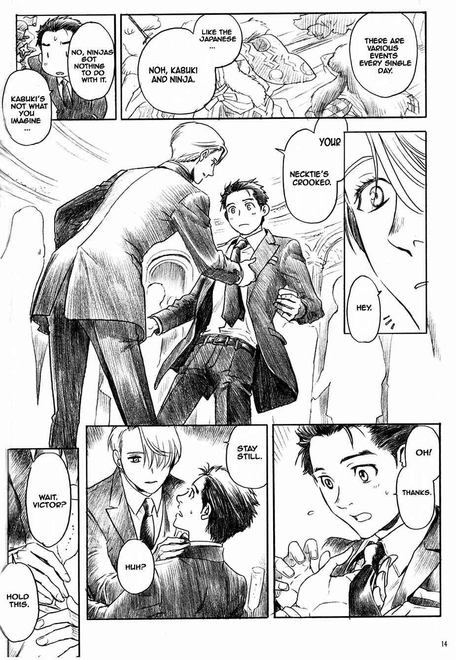 Page 14 Chapter Unknown_9785 Yuri!!! on Ice - Mahou no Kuni ga Yomigaeru (Doujinshi)