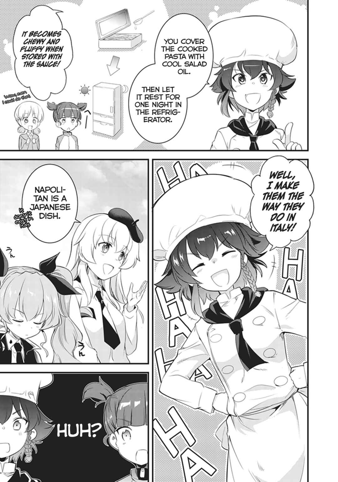 Page 13 Chapter 5 Girls und Panzer das Finale: Keizoku Koukou Harapeko Shokujidou