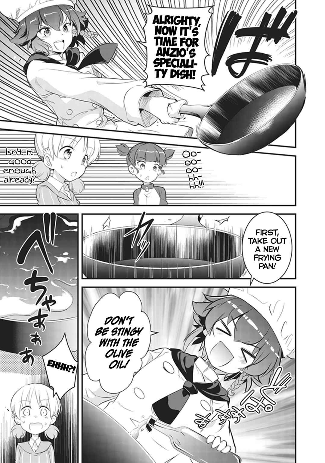 Page 15 Chapter 5 Girls und Panzer das Finale: Keizoku Koukou Harapeko Shokujidou