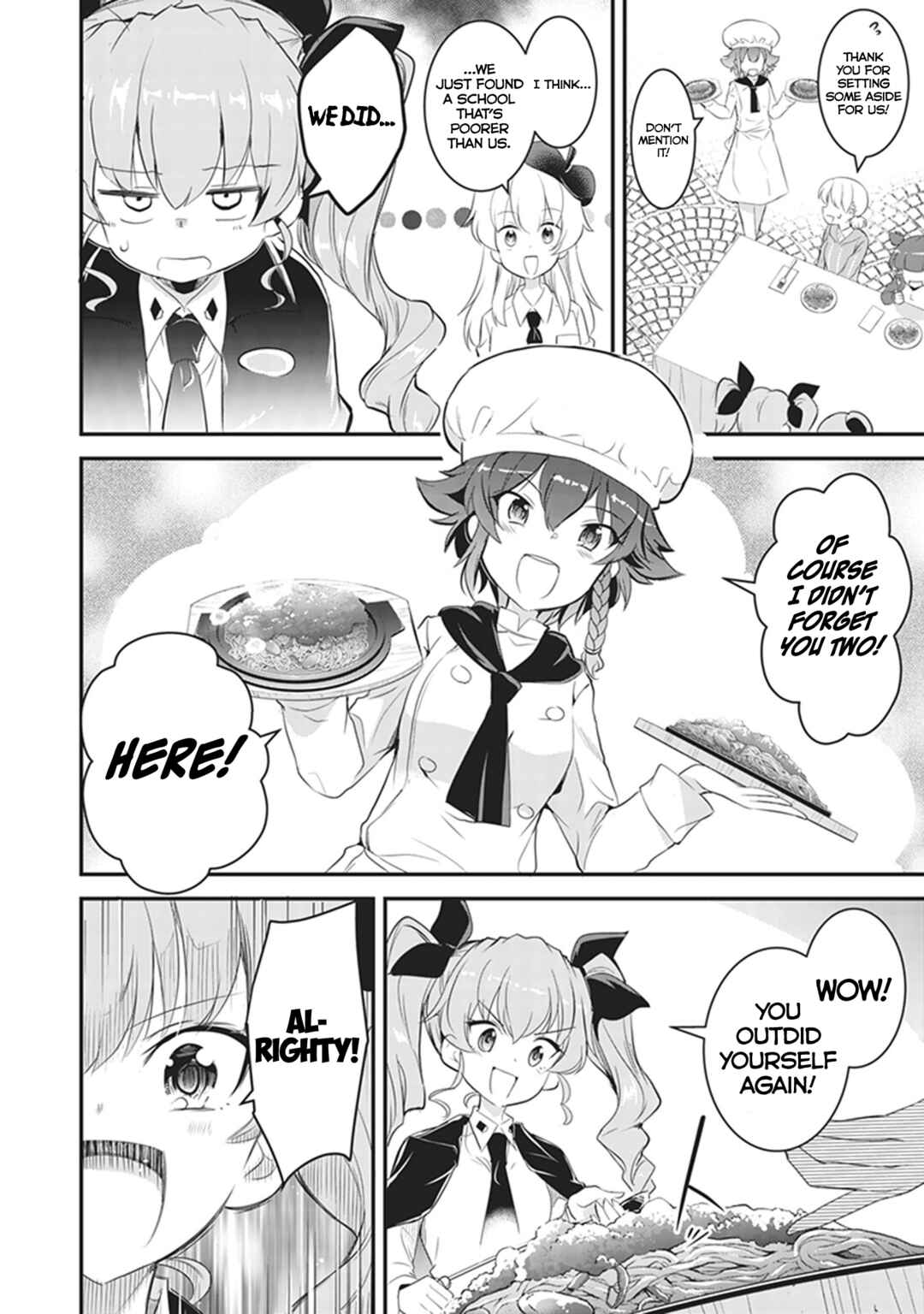 Page 20 Chapter 5 Girls und Panzer das Finale: Keizoku Koukou Harapeko Shokujidou