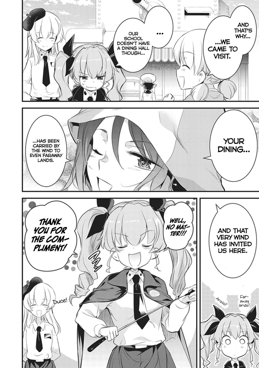 Page 8 Chapter 5 Girls und Panzer das Finale: Keizoku Koukou Harapeko Shokujidou