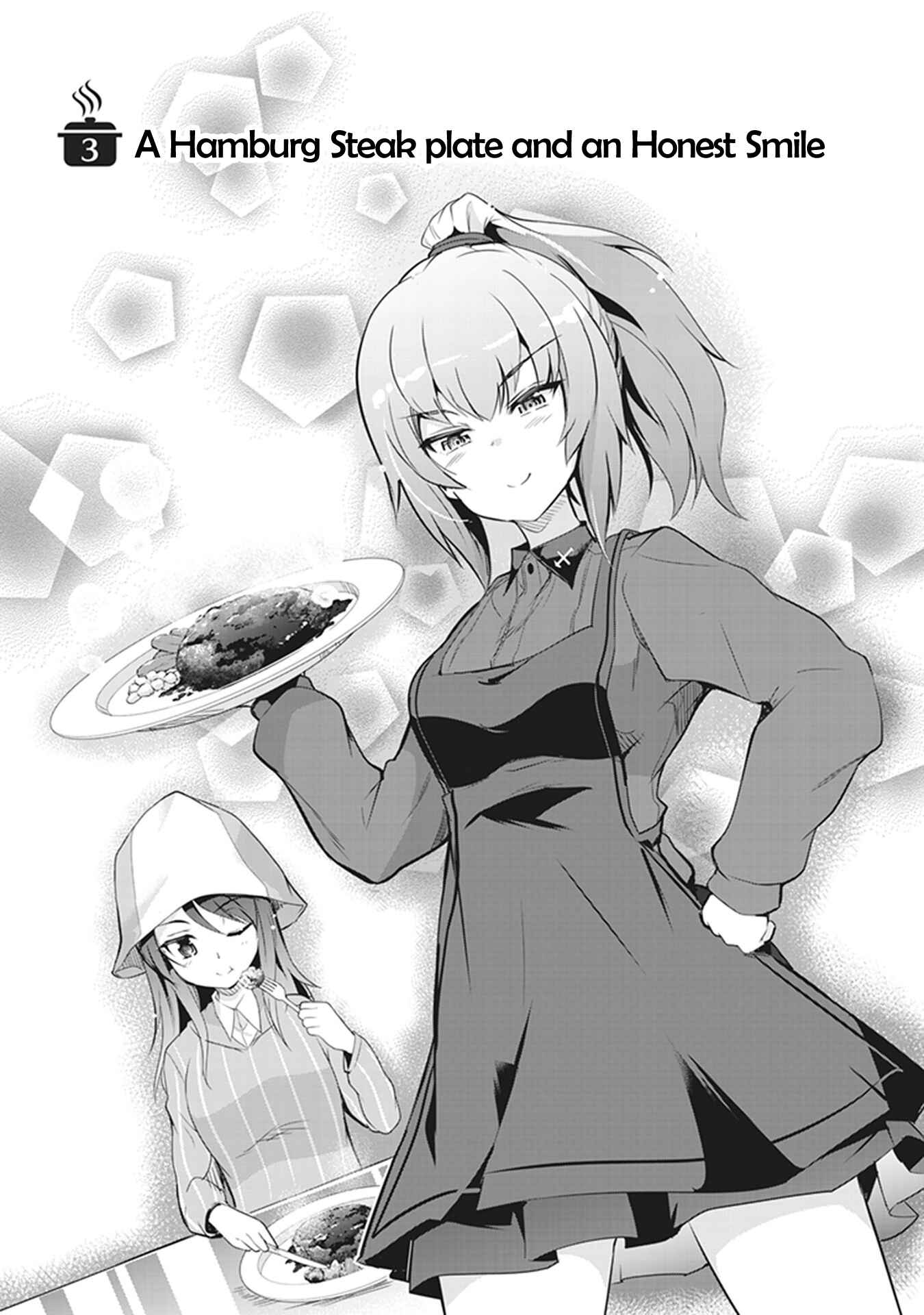 Page 1 Chapter 3 Girls und Panzer das Finale: Keizoku Koukou Harapeko Shokujidou