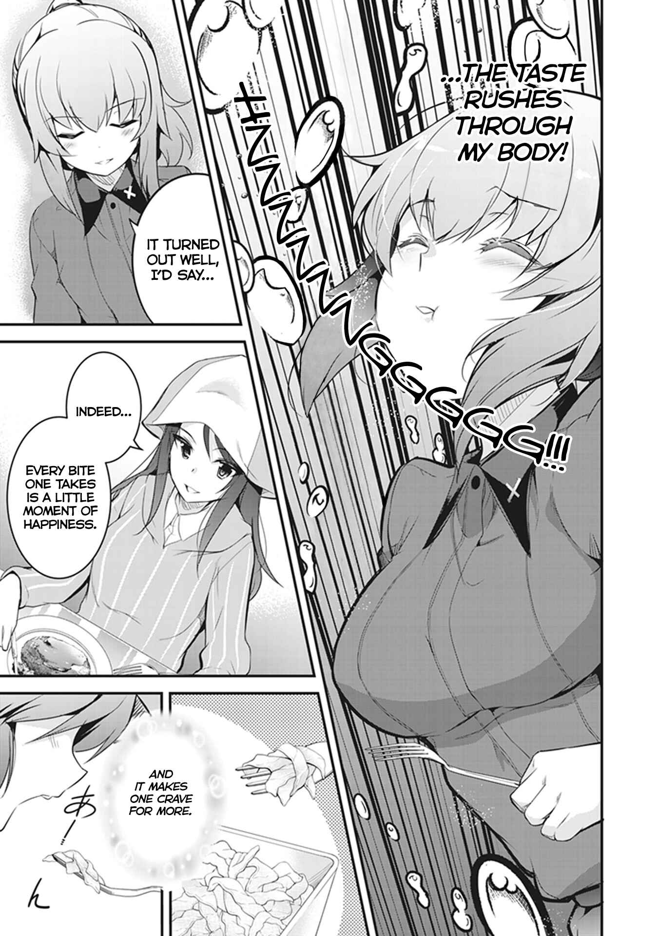 Page 17 Chapter 3 Girls und Panzer das Finale: Keizoku Koukou Harapeko Shokujidou