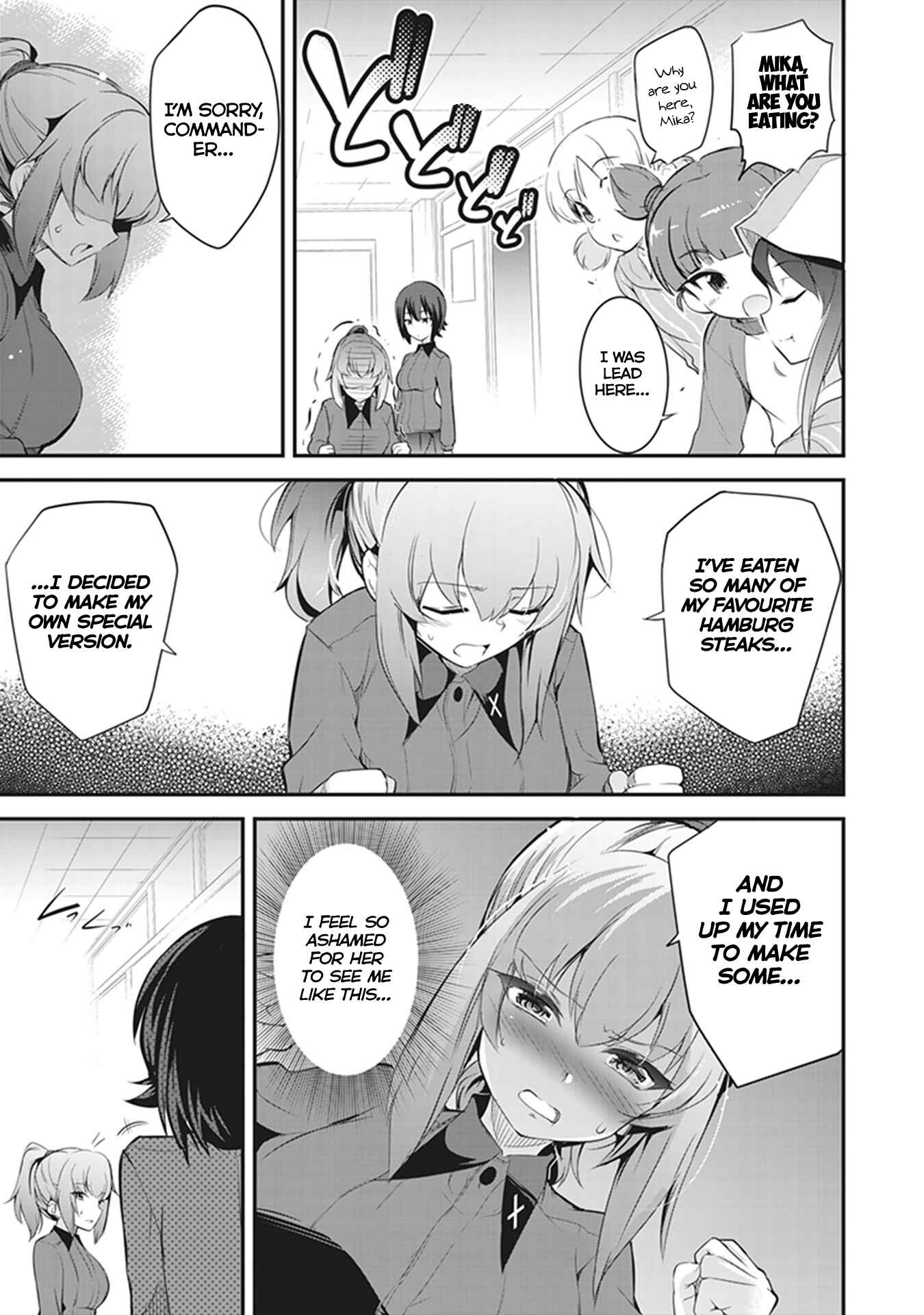 Page 21 Chapter 3 Girls und Panzer das Finale: Keizoku Koukou Harapeko Shokujidou