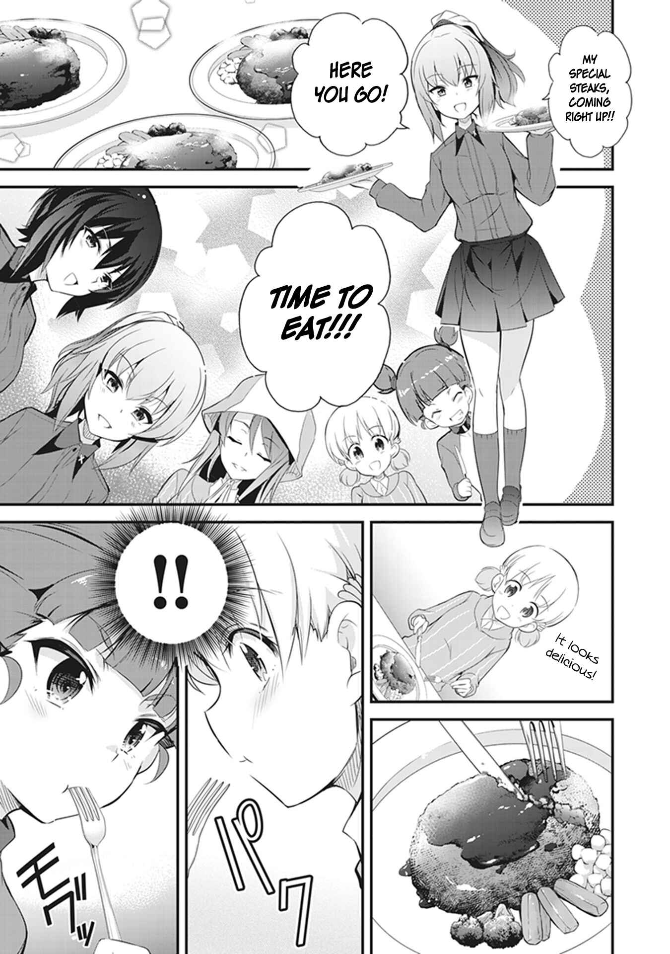 Page 25 Chapter 3 Girls und Panzer das Finale: Keizoku Koukou Harapeko Shokujidou