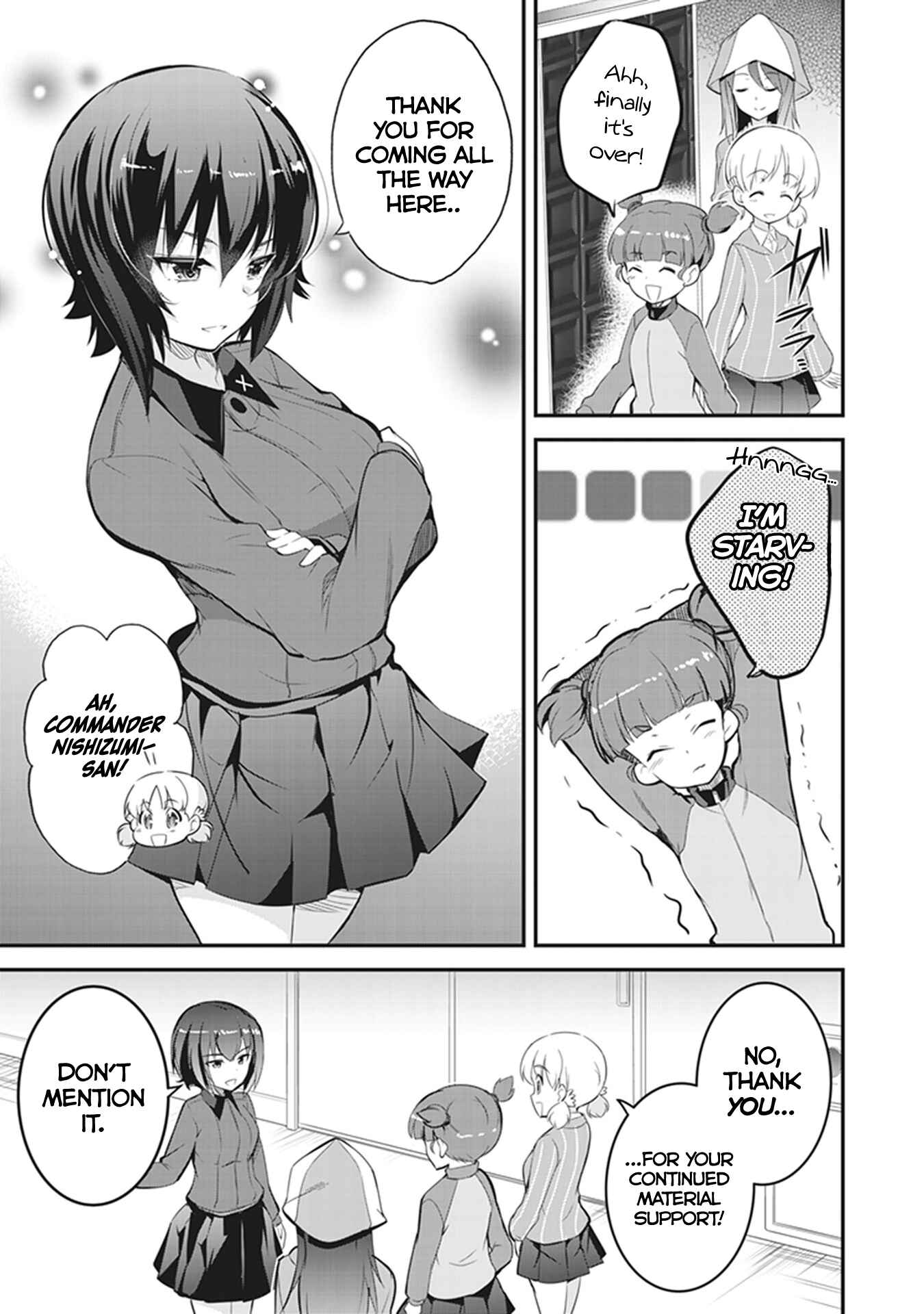 Page 3 Chapter 3 Girls und Panzer das Finale: Keizoku Koukou Harapeko Shokujidou