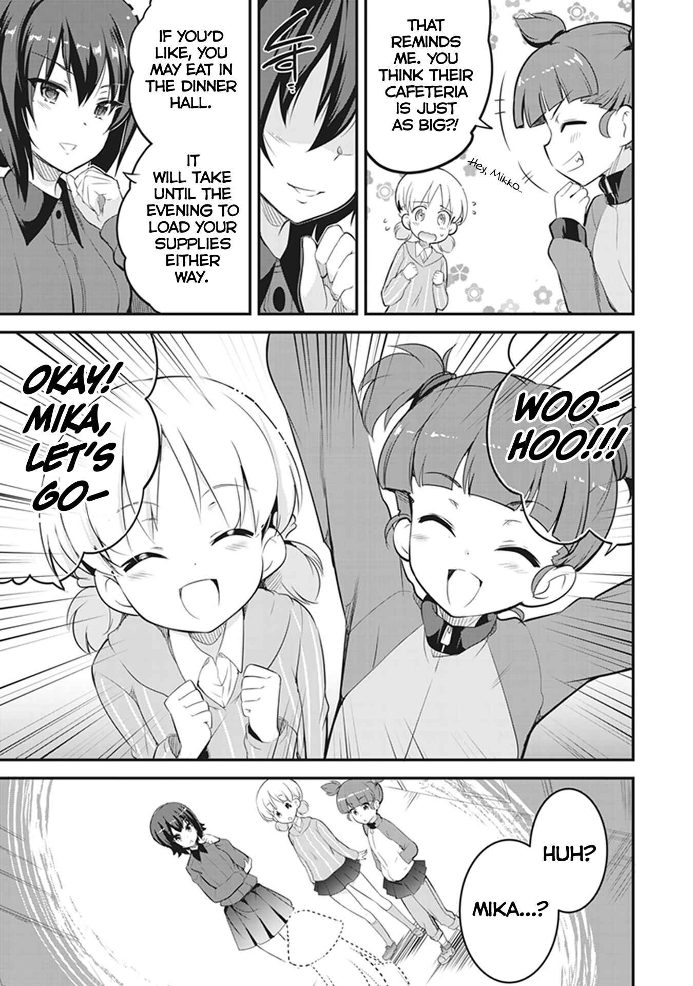 Page 5 Chapter 3 Girls und Panzer das Finale: Keizoku Koukou Harapeko Shokujidou