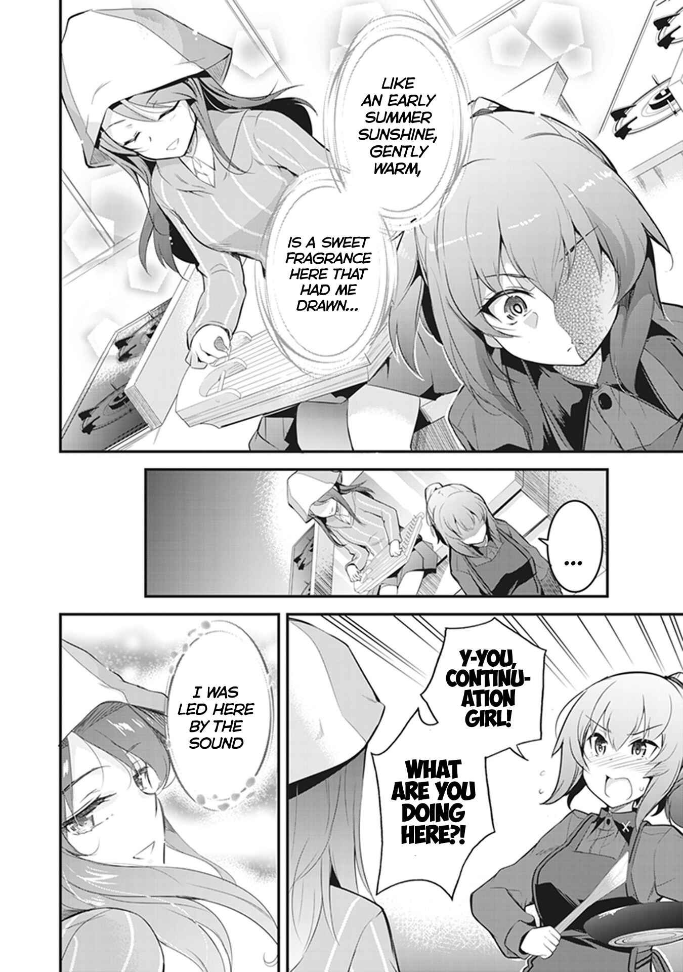 Page 8 Chapter 3 Girls und Panzer das Finale: Keizoku Koukou Harapeko Shokujidou