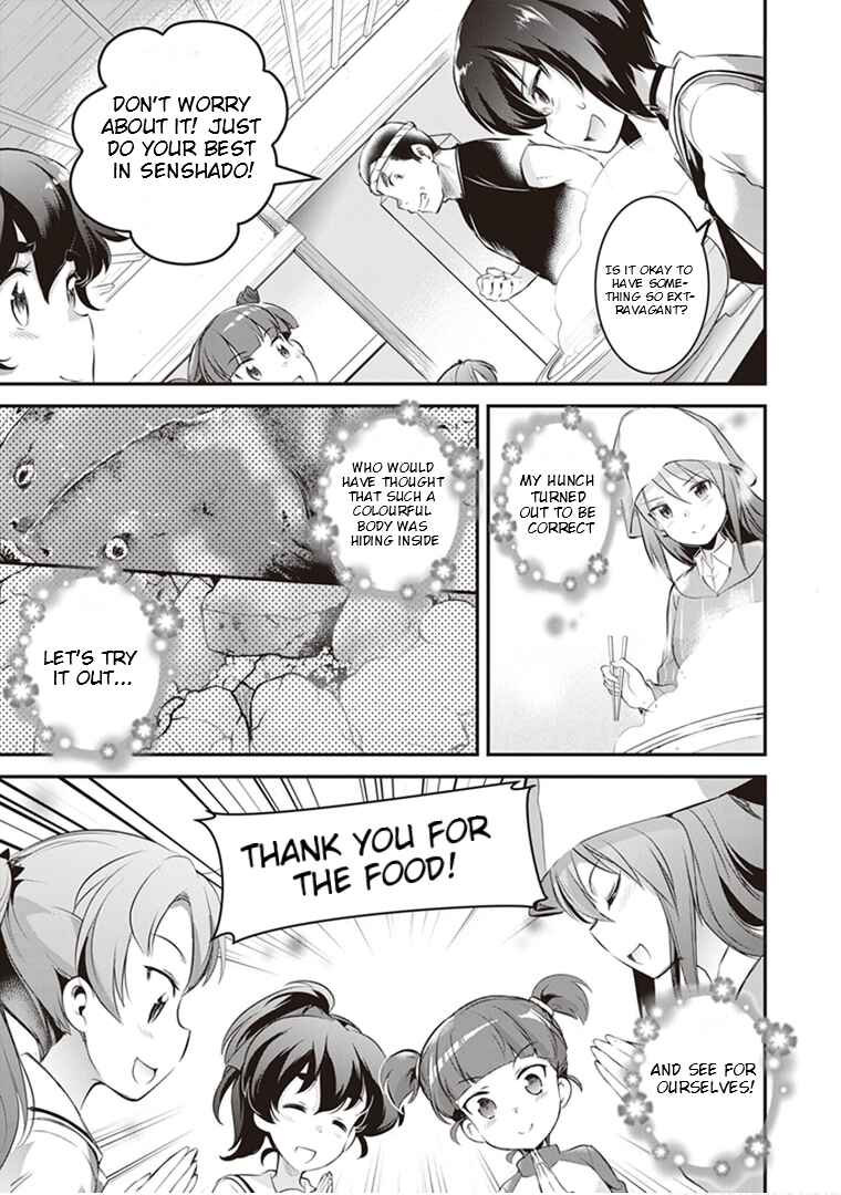 Page 12 Chapter 8 Girls und Panzer das Finale: Keizoku Koukou Harapeko Shokujidou