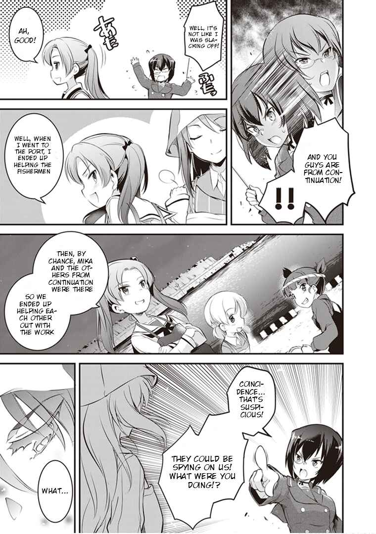 Page 8 Chapter 8 Girls und Panzer das Finale: Keizoku Koukou Harapeko Shokujidou