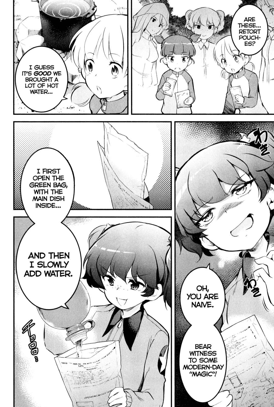 Page 20 Chapter 6 Girls und Panzer das Finale: Keizoku Koukou Harapeko Shokujidou