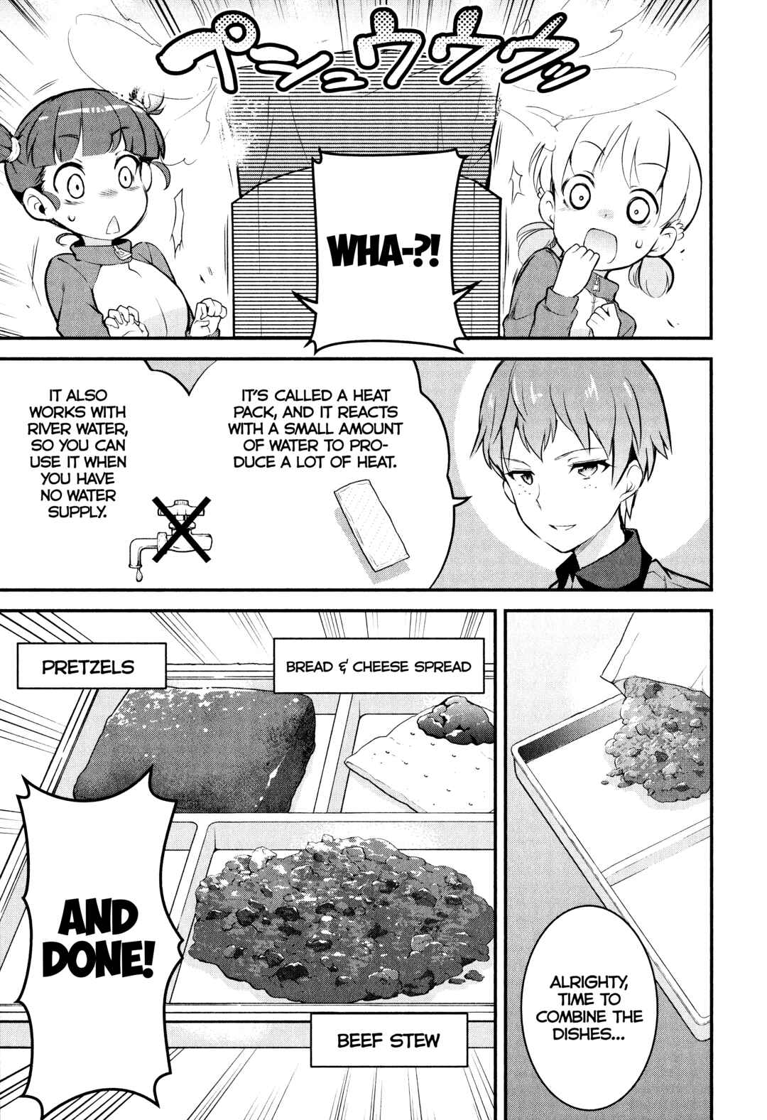 Page 21 Chapter 6 Girls und Panzer das Finale: Keizoku Koukou Harapeko Shokujidou