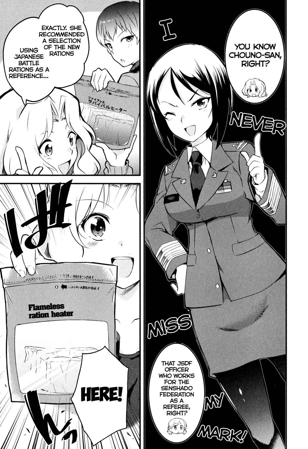 Page 25 Chapter 6 Girls und Panzer das Finale: Keizoku Koukou Harapeko Shokujidou