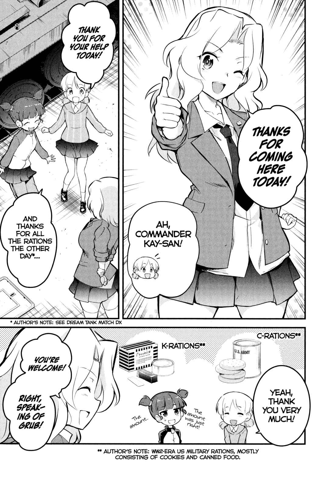 Page 9 Chapter 6 Girls und Panzer das Finale: Keizoku Koukou Harapeko Shokujidou