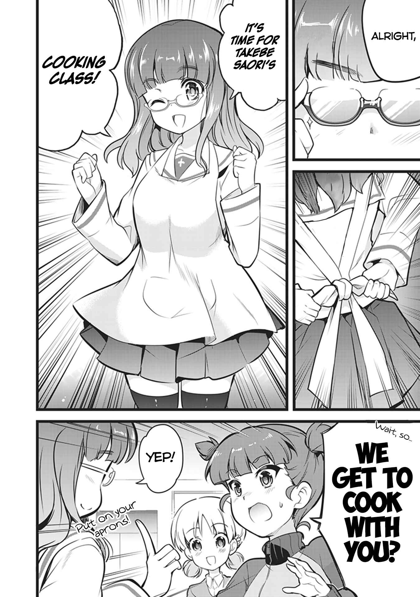 Page 10 Chapter 2 Girls und Panzer das Finale: Keizoku Koukou Harapeko Shokujidou