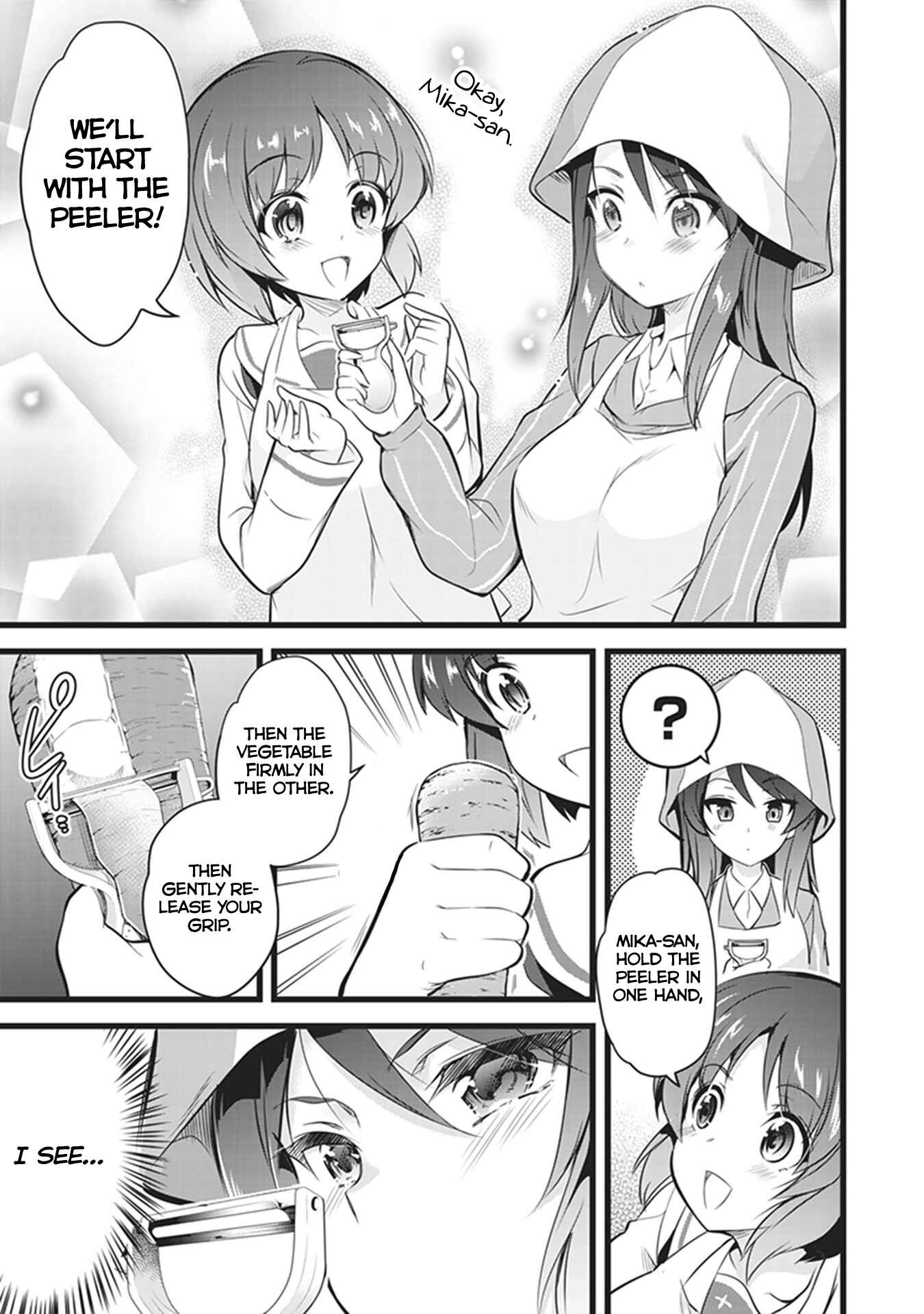 Page 13 Chapter 2 Girls und Panzer das Finale: Keizoku Koukou Harapeko Shokujidou