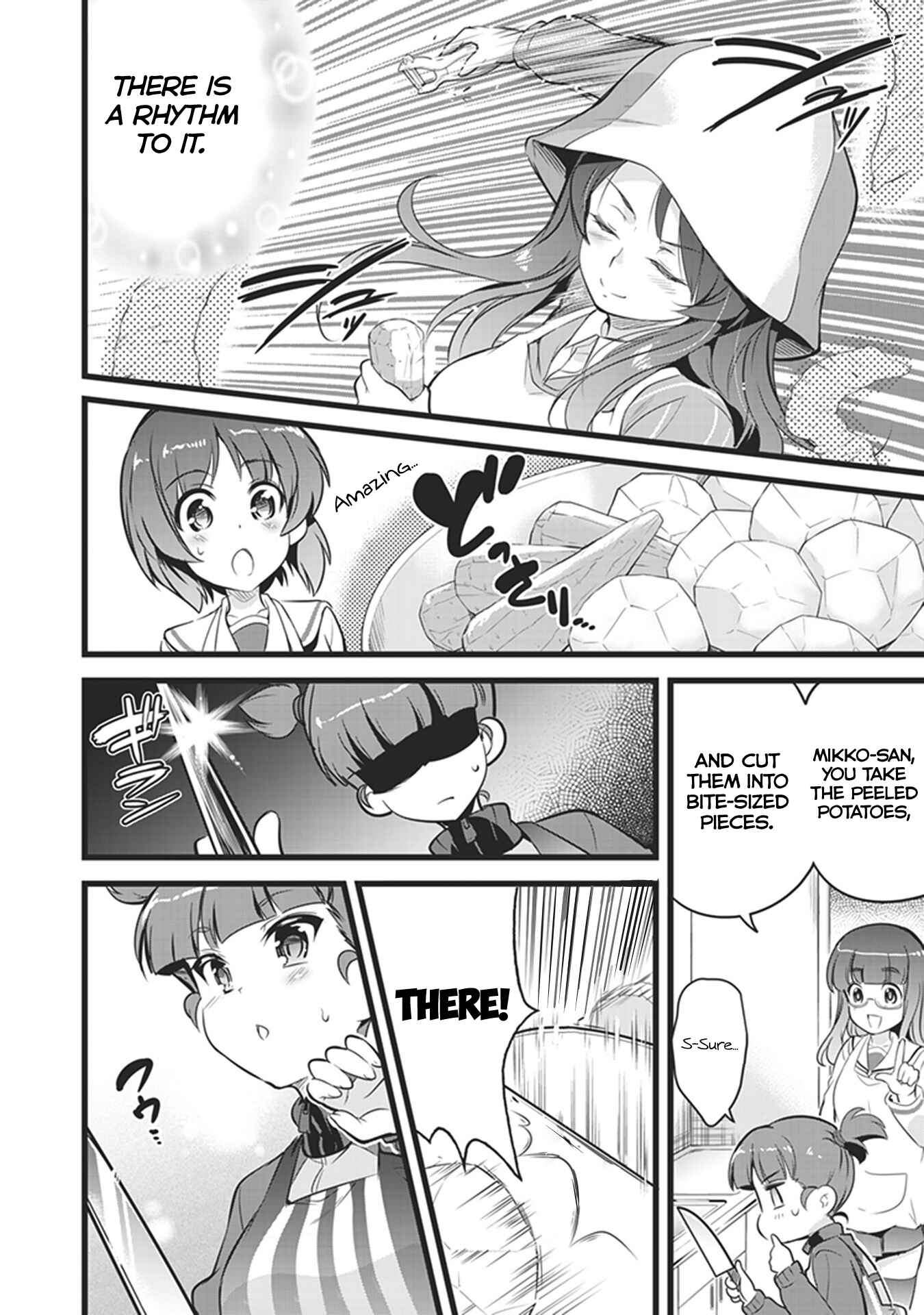 Page 14 Chapter 2 Girls und Panzer das Finale: Keizoku Koukou Harapeko Shokujidou