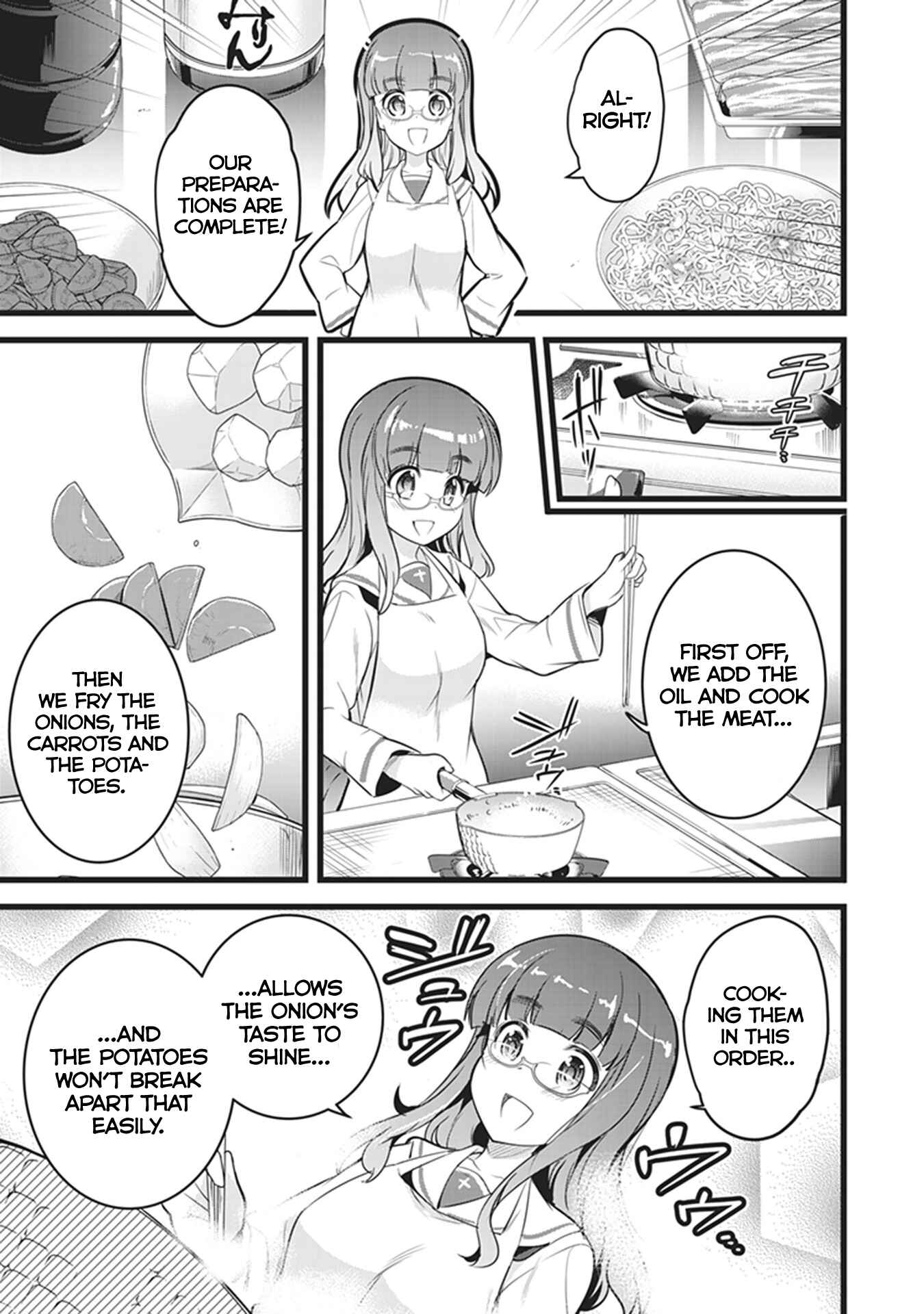 Page 17 Chapter 2 Girls und Panzer das Finale: Keizoku Koukou Harapeko Shokujidou