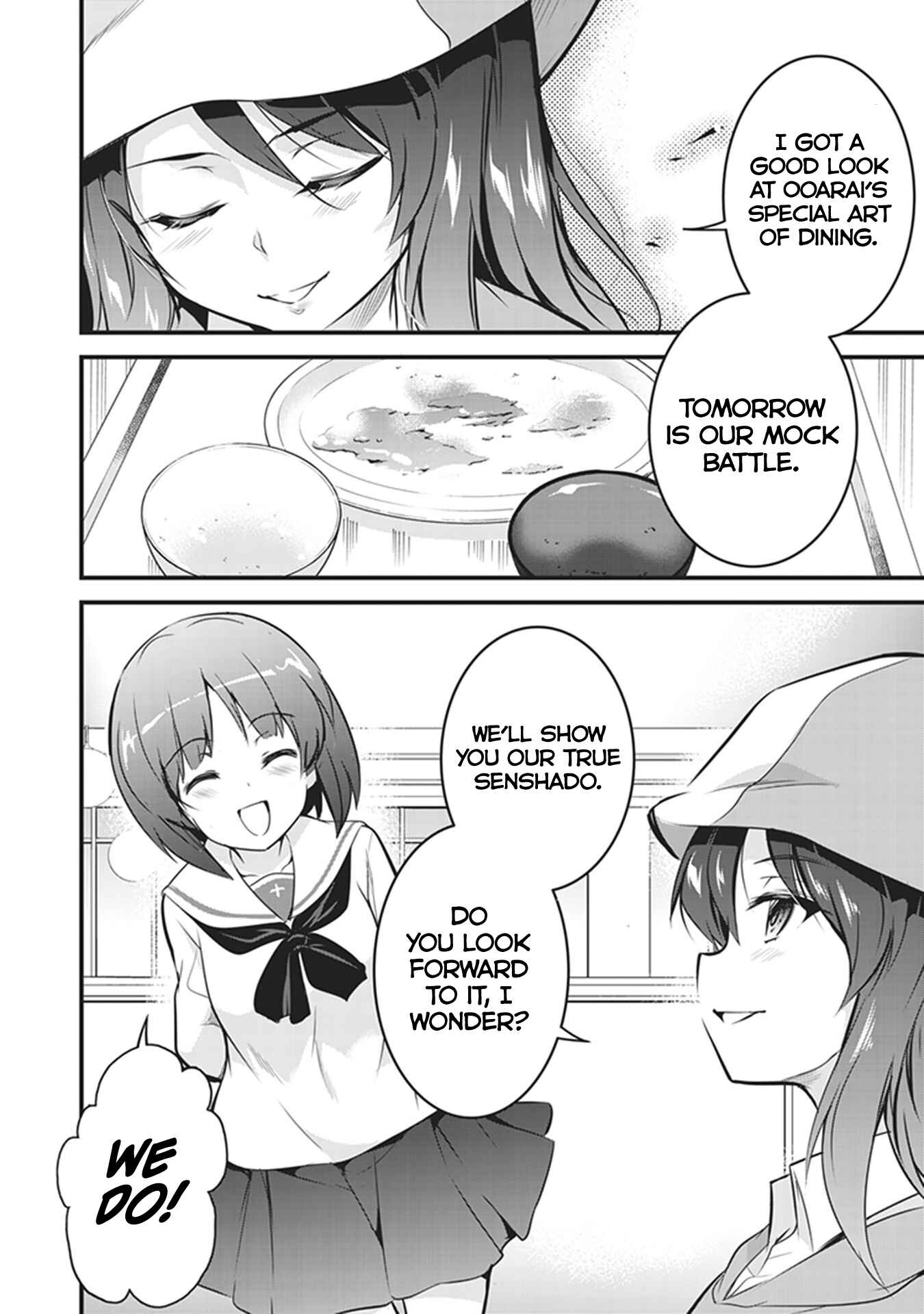 Page 2 Chapter 2 Girls und Panzer das Finale: Keizoku Koukou Harapeko Shokujidou