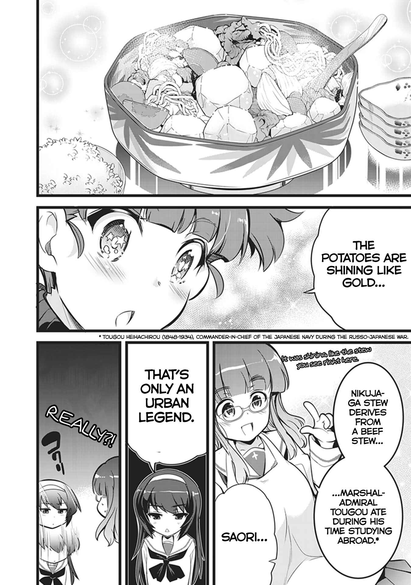 Page 20 Chapter 2 Girls und Panzer das Finale: Keizoku Koukou Harapeko Shokujidou