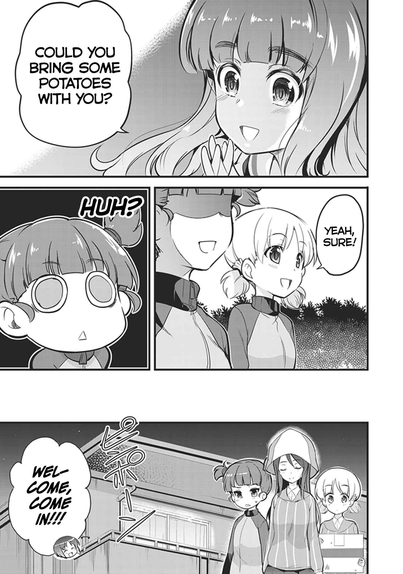 Page 9 Chapter 2 Girls und Panzer das Finale: Keizoku Koukou Harapeko Shokujidou