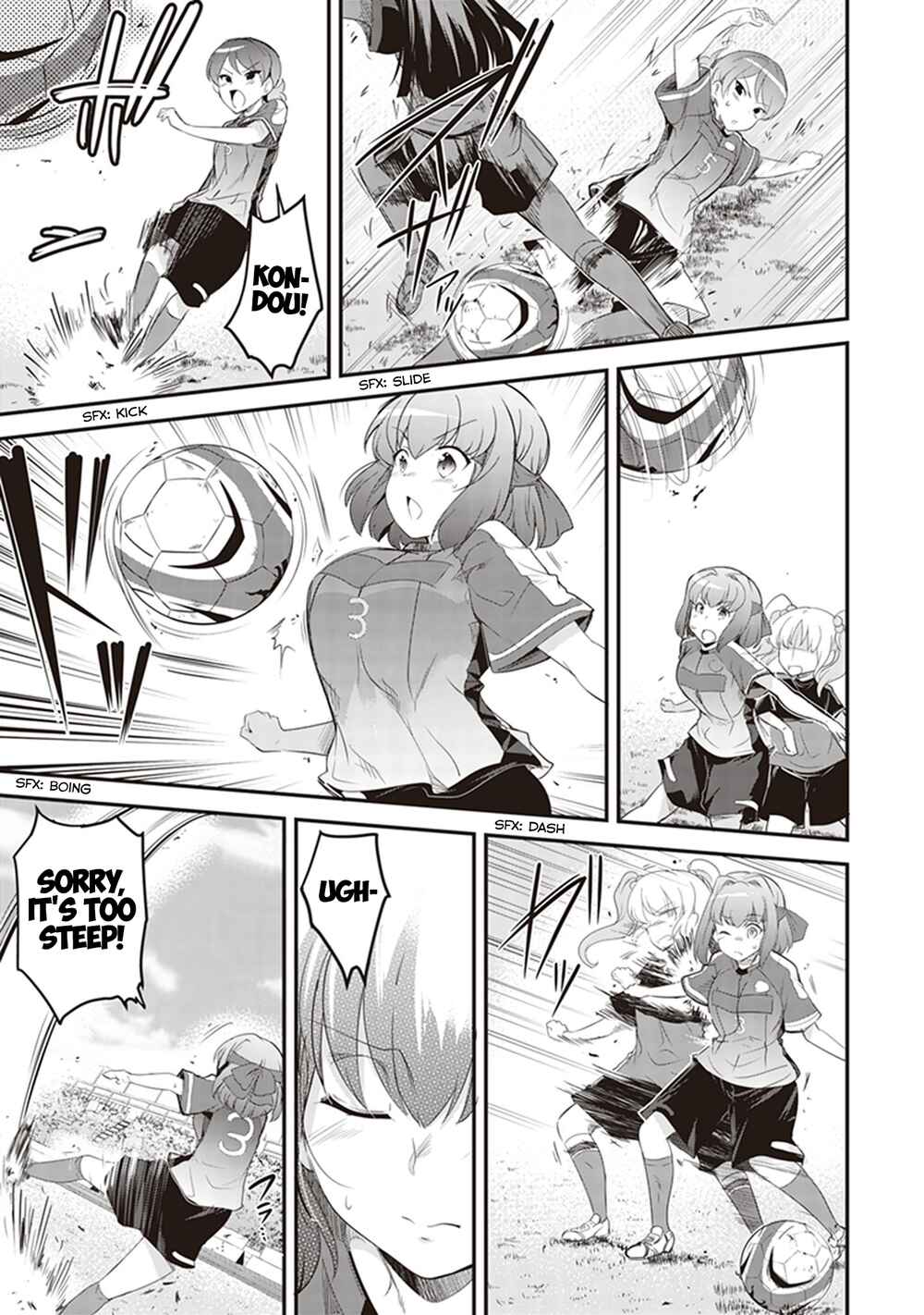 Page 17 Chapter 4 Girls und Panzer das Finale: Keizoku Koukou Harapeko Shokujidou