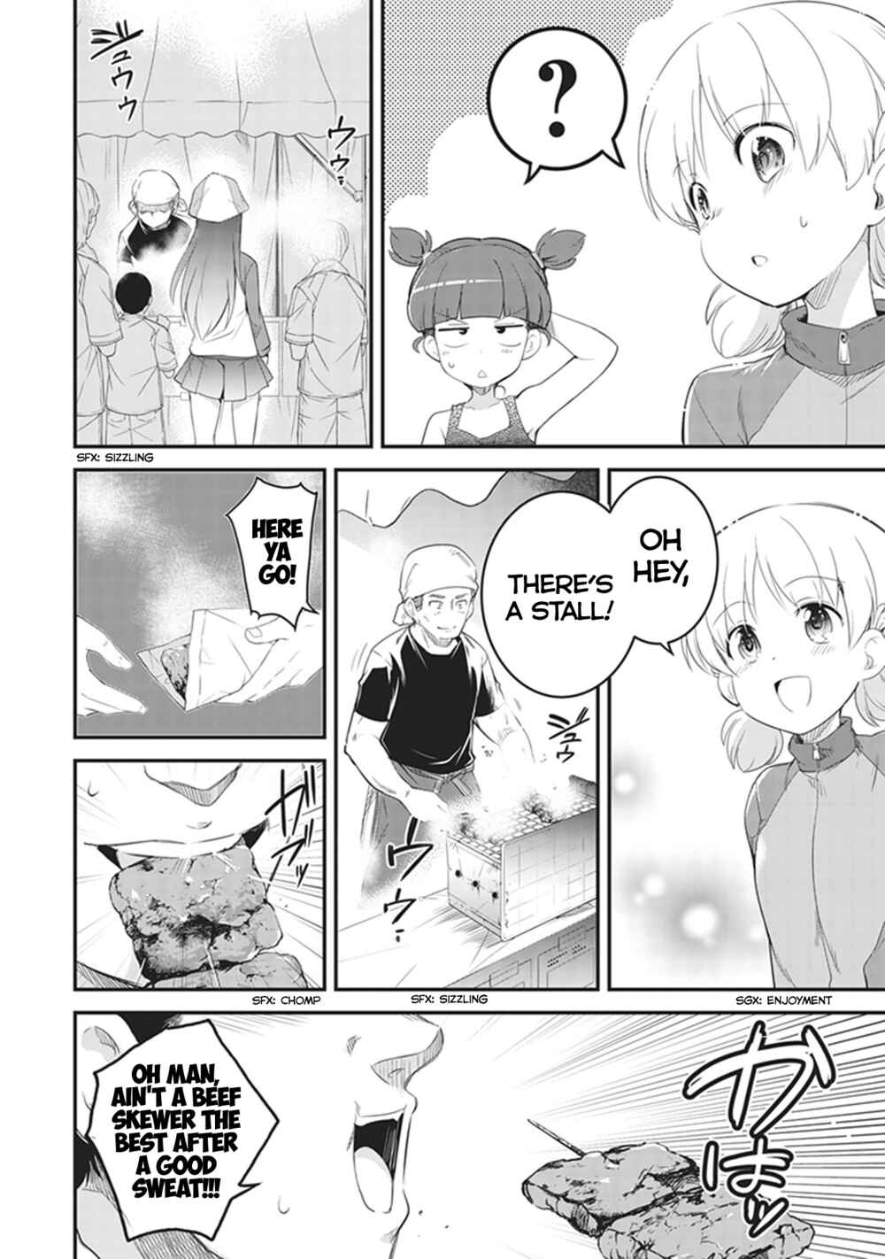 Page 4 Chapter 4 Girls und Panzer das Finale: Keizoku Koukou Harapeko Shokujidou